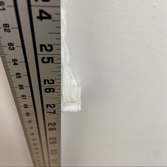 NEW Nordstrom AFRM Striped Bodysuit Double V Neck Mooni White Size XS Minimalist - Picture 10 of 12